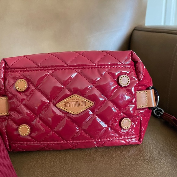 MZ Wallace Rouge Lacquer micro Sutton tote. Red is in for spring! ❤️ - Picture 4 of 6